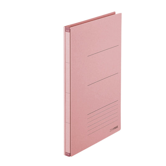 PLUS Japan Ordner Zero Max 10-100mm DIN A4 ohne Schlitze Werkstoff: Papier, 95 % recycelt Material außen: 95 % Recyclingzellstoff Material innen: 95 % Recyclingzellstoff pink