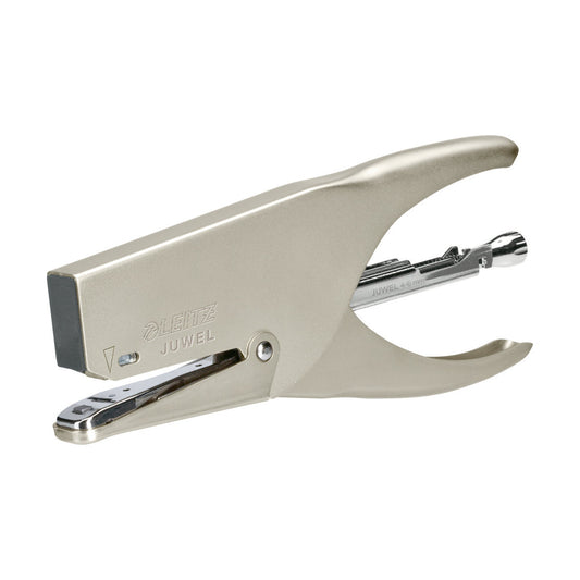 Leitz Heftzange Juwel 3000 Juwel 6 Flachheftung 30 Bl. (80 g/m²) Metall matt vernickelt