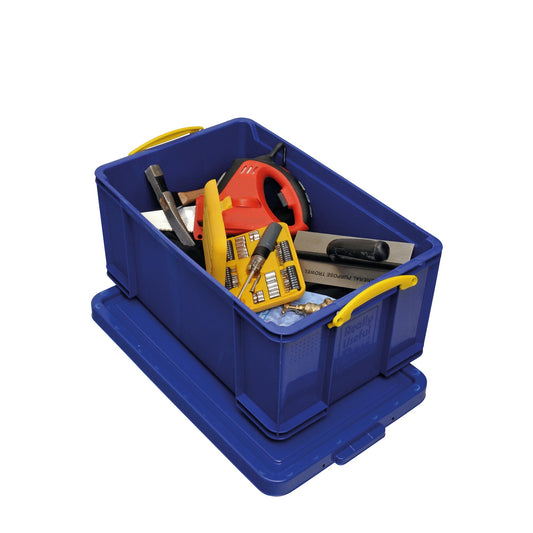 Really Useful Box Aufbewahrungsbox 71 x 31 x 44 cm (B x H x T) DIN A4 64l Polypropylen blau
