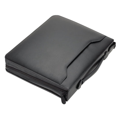 Alassio® Schreibmappe AREZZO 30 x 36 x 6 cm (B x H x T) Lederimitat schwarz
