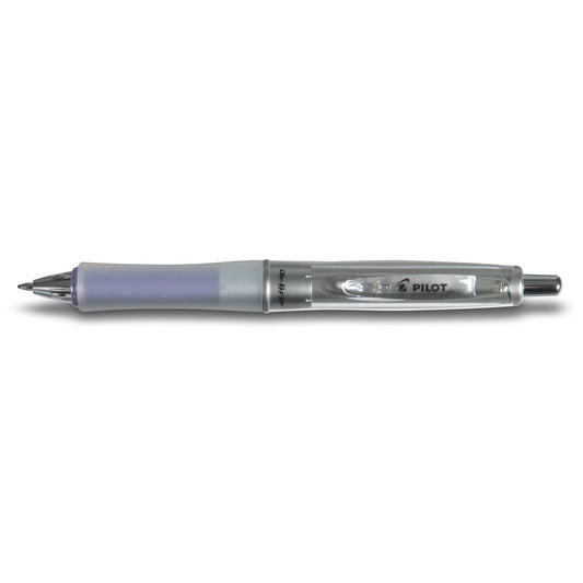 PILOT Kugelschreiber Dr. Grip Equilibrium 0,4mm blau Mine auswechselbar dokumentenecht Schaftfarbe: blau transluzent