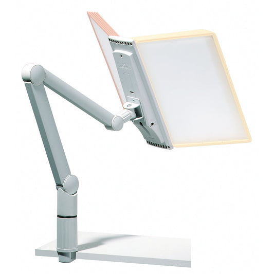 DURABLE Sichttafelschwenkarm SHERPA® SWING ARM MODULE 10 10 Sichttafeln DIN A4 360° Zwinge Aluminium/Polystyrol/Polyamid/Stahl grau