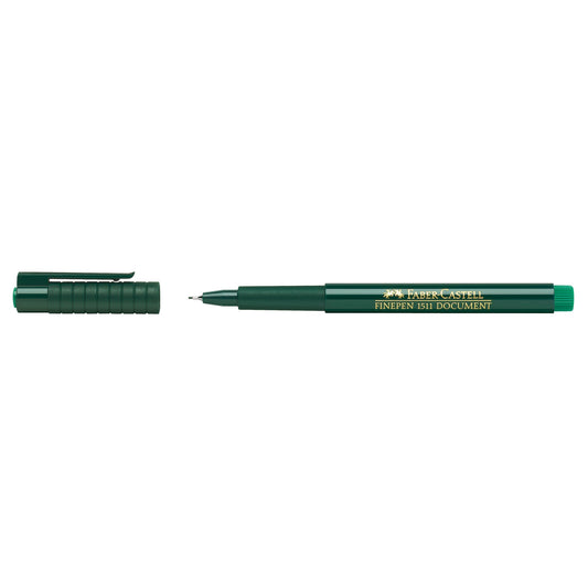 Faber-Castell Fineliner FINEPEN 1511 0,4mm grün