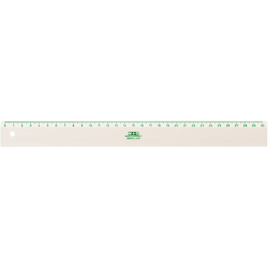 M+R Lineal Green Line 30cm Biokunststoff natur