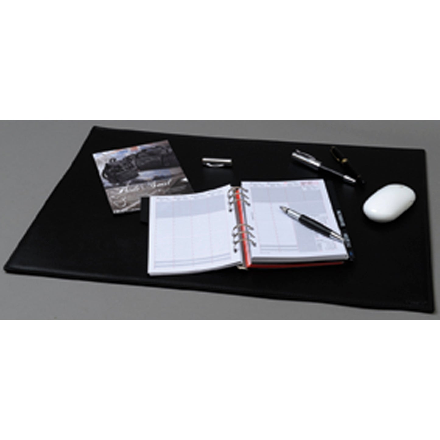 Alassio® Schreibunterlage 65 x 45 cm (B x H) ohne Kalender Leder schwarz