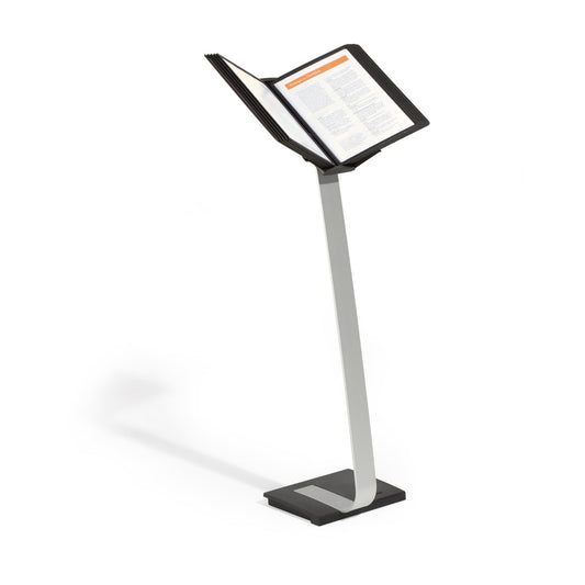 DURABLE Sichttafelständer SHERPA® STAND PRO 10 48 x 38,5 x 38 cm (B x H x T) Aluminium/Polyurethan/Stahl/ABS Kunststoff/Polypropylen Anzahl der mitgelieferten Sichttafeln: 10 Sichttafeln schwarz