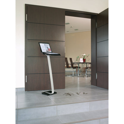 DURABLE Sichttafelständer SHERPA® STAND PRO 10 48 x 38,5 x 38 cm (B x H x T) Aluminium/Polyurethan/Stahl/ABS Kunststoff/Polypropylen Anzahl der mitgelieferten Sichttafeln: 10 Sichttafeln schwarz