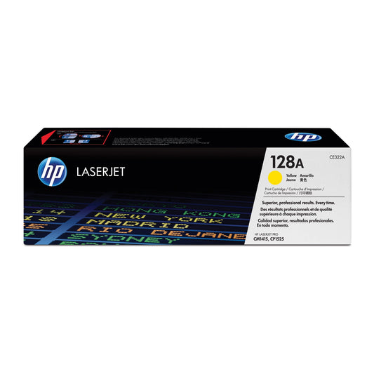 HP Toner Originalzubehör 128A ca. 1.300 Seiten gelb