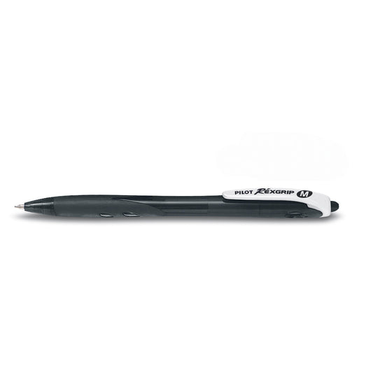 PILOT Kugelschreiber Réxgrip BeGreen 0,4mm M schwarz Mine auswechselbar dokumentenecht Schaftfarbe: schwarz