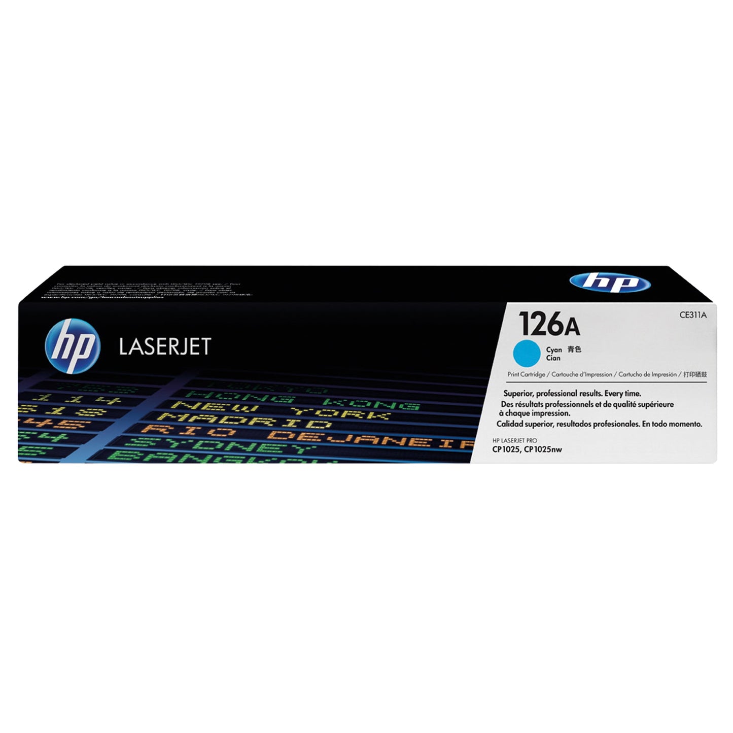 HP Toner Originalzubehör 126A ca. 1.000 Seiten cyan