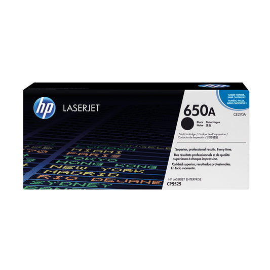 HP Toner Originalzubehör 650A ca. 13.500 Seiten schwarz