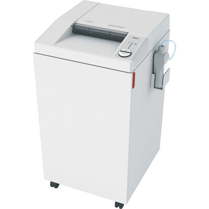 IDEAL Aktenvernichter 3105 CC P-4 Papier, Heftklammern, Büroklammern, Kreditkarten, CDs/DVDs, Disketten Partikelschnitt 45 Bl. cool grey