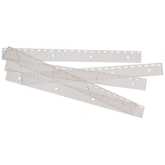 GBC® Einhängeheftstreifen FileStripT DIN A4 PVC transparent 100 St./Pack.