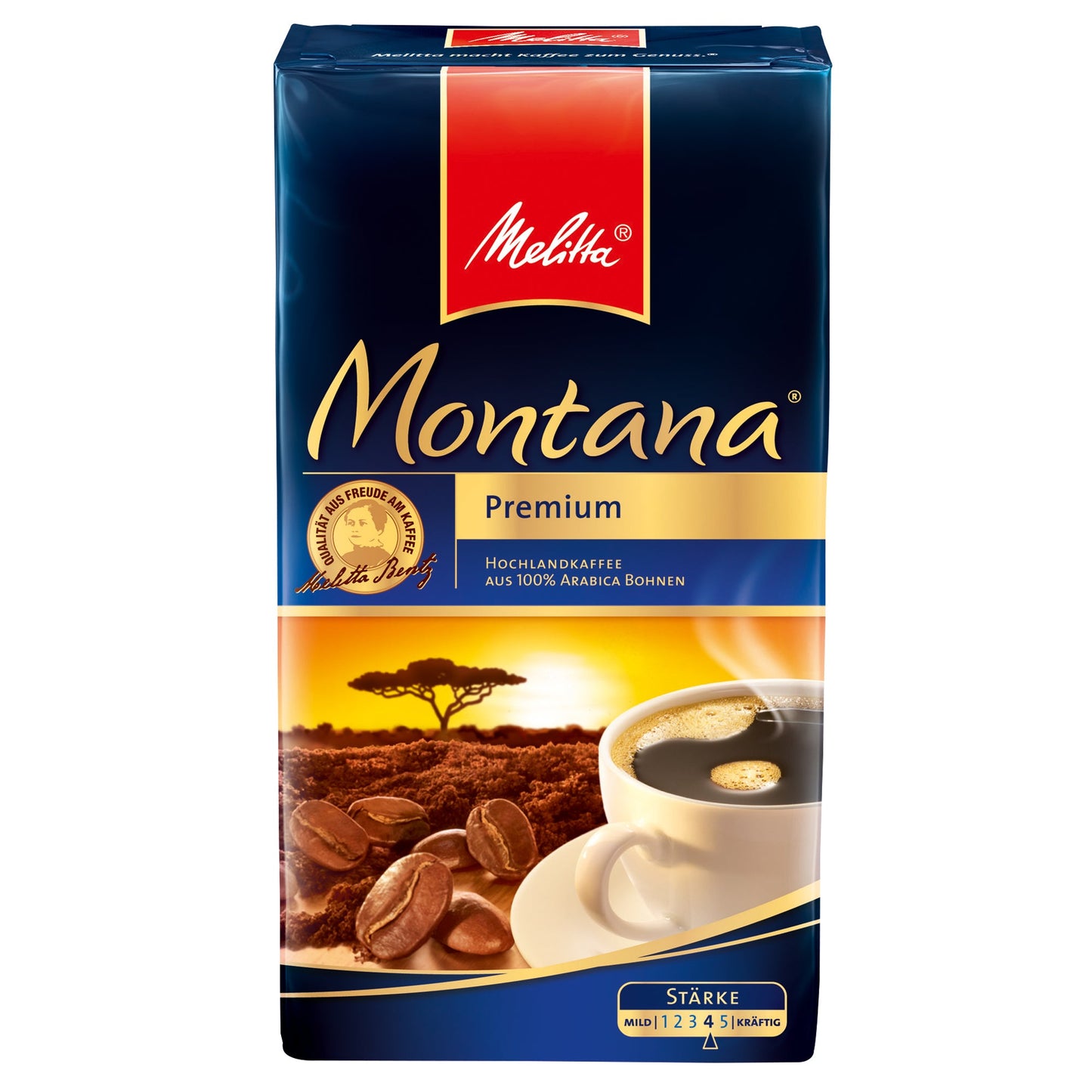 Melitta Kaffee Montana® Premium gemahlen 500 g/Pack.