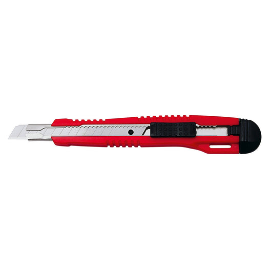 WEDO® Cutter Profi 9mm 143mm Carbonstahl rot/schwarz