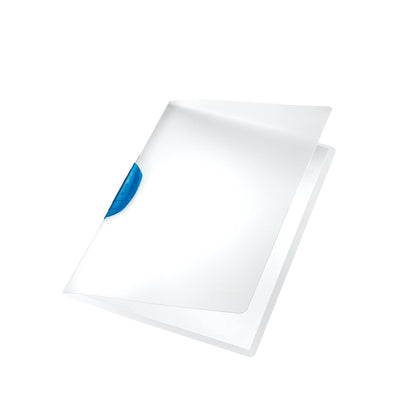 Leitz Klemmmappe ColorClip DIN A4 Polypropylen Farbe der Rückseite: transluzent Farbe der Klemme: blau