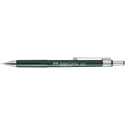 Faber-Castell Druckbleistift TK®-FINE 9715 0,5mm HB inkl. 3 Feinminen dunkelgrün