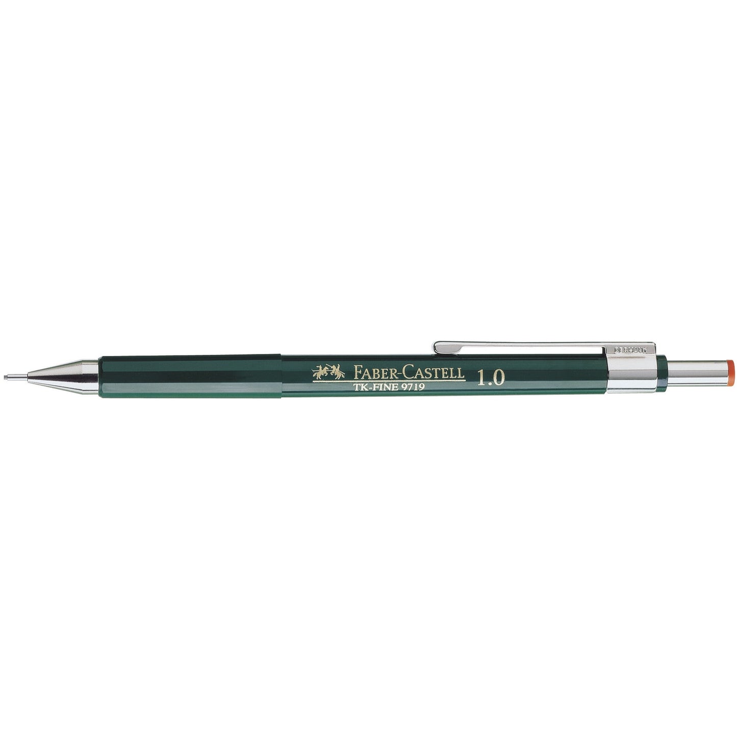 Faber-Castell Druckbleistift TK®-FINE 9719 1mm HB inkl. 3 Feinminen dunkelgrün
