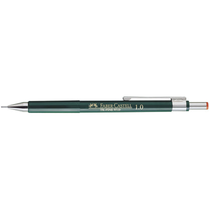 Faber-Castell Druckbleistift TK®-FINE 9719 1mm HB inkl. 3 Feinminen dunkelgrün