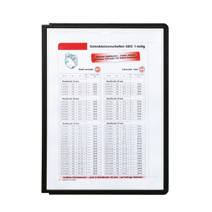 DURABLE Sichttafel SHERPA® PANEL DIN A4 Polypropylen schwarz