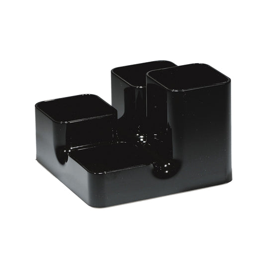 arlac Stifteköcher Uni-Butler 13 x 9 x 13 cm (B x H x T) Polystyrol schwarz