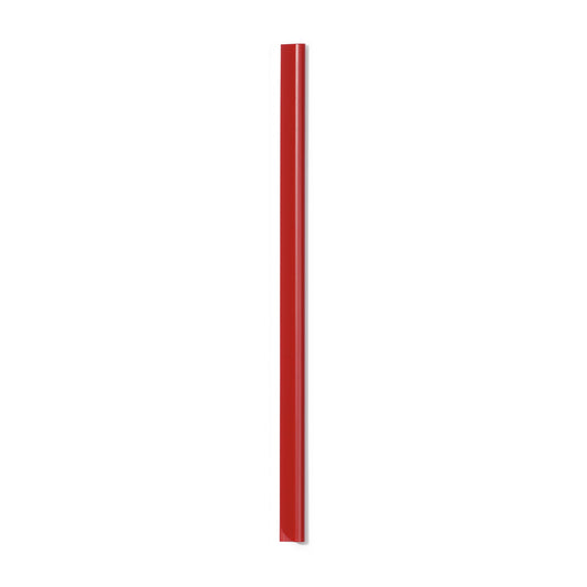 DURABLE Klemmschiene DIN A4 PVC rot 100 St./Pack.