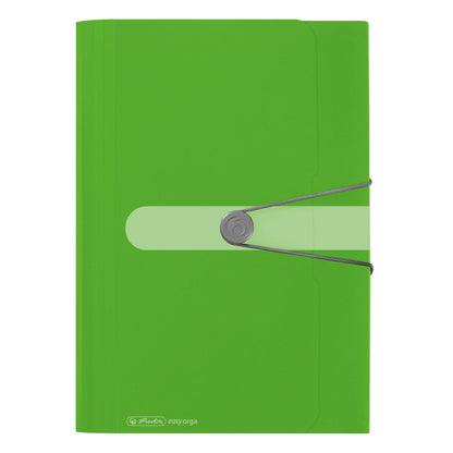 Herlitz Fächermappe easy orga to go DIN A4 Polypropylen apfel 12 Fächer