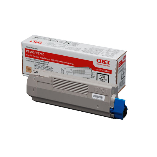 OKI Toner Originalzubehör 43865708 ca. 8.000 Seiten schwarz