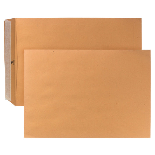 POSTHORN Versandtasche DIN E4 280 x 400 mm (B x H) mit Haftklebung ohne Fenster 150g/m² braun 250 St./Pack.