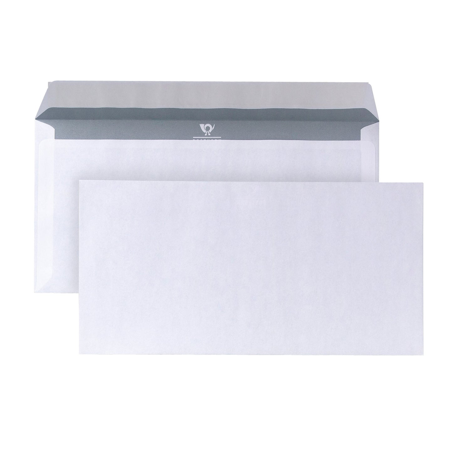 POSTHORN Briefumschlag DIN lang 220 x 110 mm (B x H) mit Haftklebung ohne Fenster 80g/m² weiß 1.000 St./Pack.