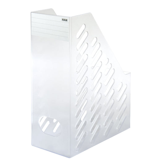 HAN Stehsammler BRILLANT XXL 11,5 x 31,5 x 24,6 cm (B x H x T) DIN C4 Werkstoff: Polystyrol klar transluzent