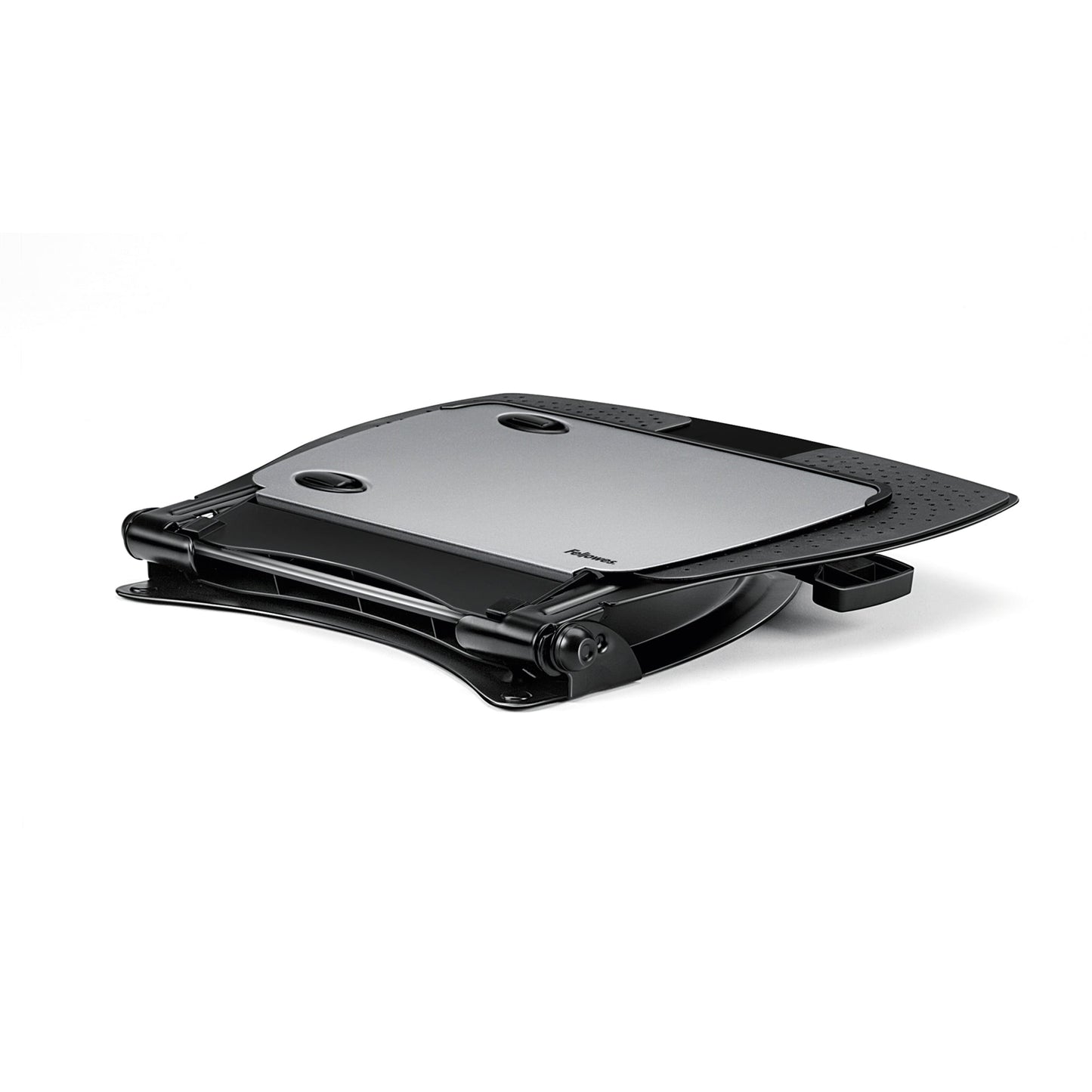 Fellowes® Notebookständer Professional Series höhenverstellbar 4 USB Ports Metall schwarz/silber