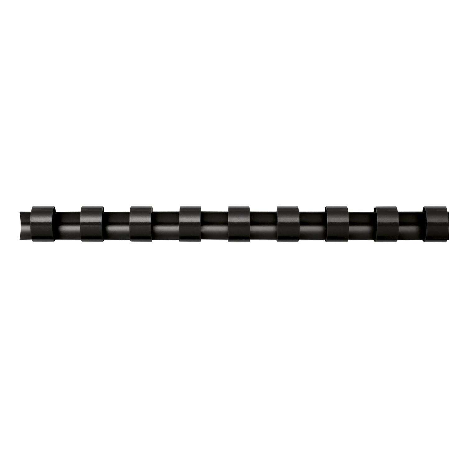 Fellowes® Plastikbinderücken 8mm DIN A4 schwarz 100 St./Pack.