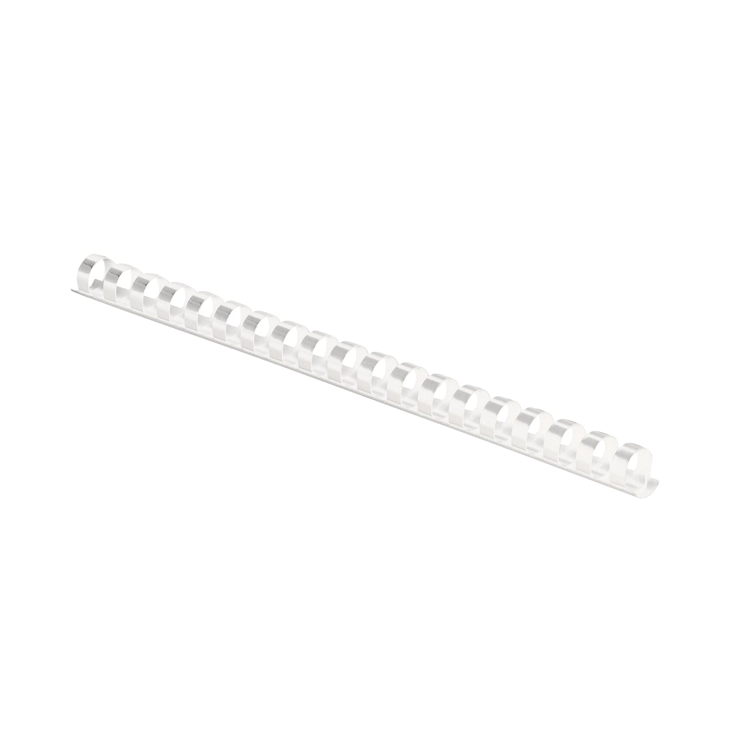 Fellowes® Plastikbinderücken 8mm DIN A4 weiß 100 St./Pack.