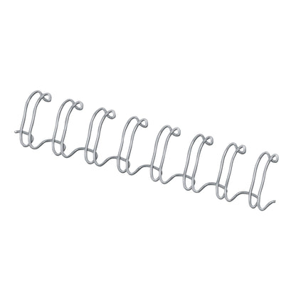 Fellowes® Drahtbinderücken DIN A4 12mm silber 100 St./Pack.