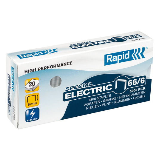 Rapid Heftklammer Strong 66/6 Rapid Elektroheftgerät 100E, 105E, 106E 5.000 St./Pack.