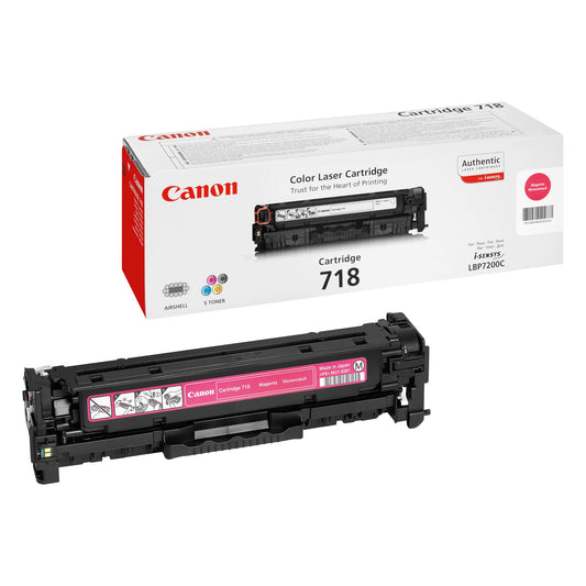 Canon Toner Originalzubehör 718 ca. 2.900 Seiten magenta