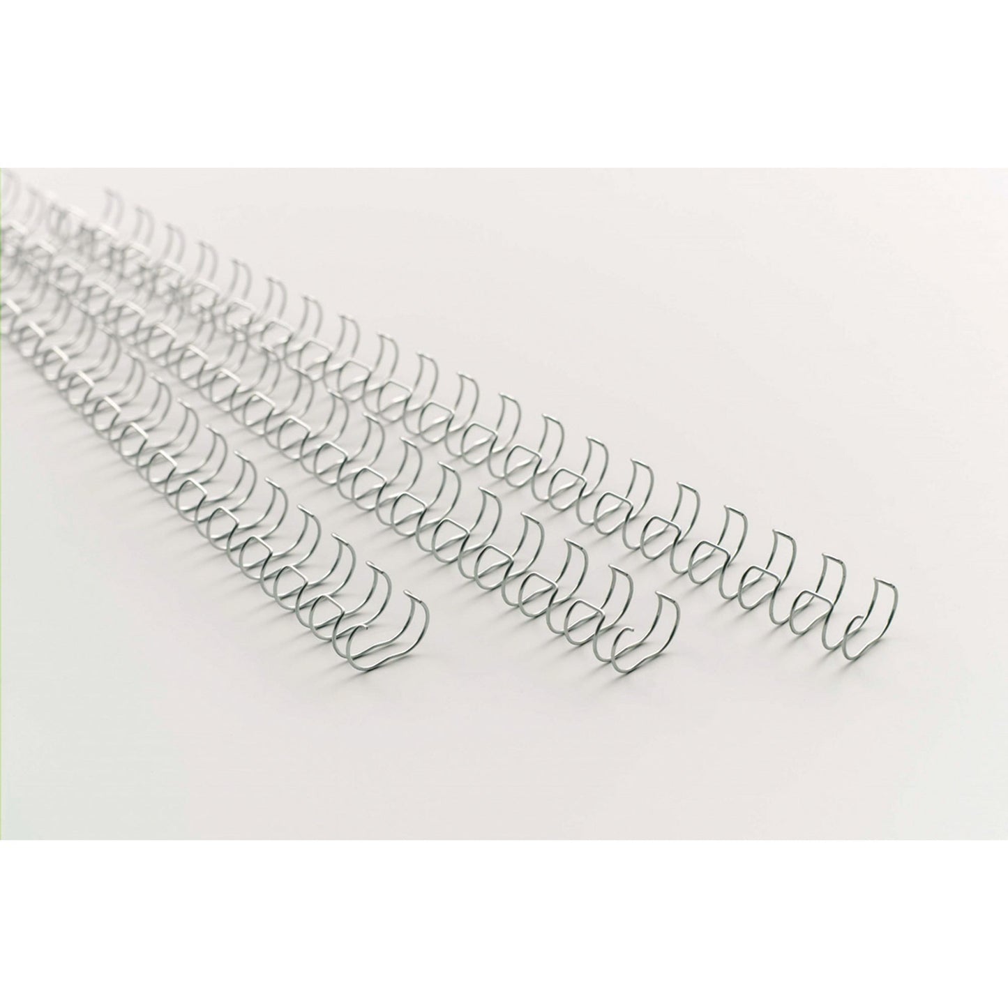 GBC® Drahtbinderücken WireBind DIN A4 9,5mm silber 100 St./Pack.