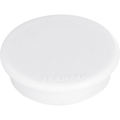 FRANKEN Magnet 24mm 0,3kg weiß 10 St./Pack.