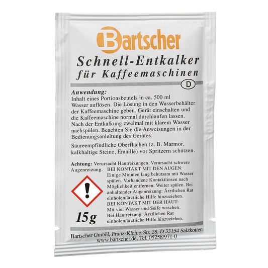 Bartscher Entkalker Pulver 30 x 15 g/Pack.