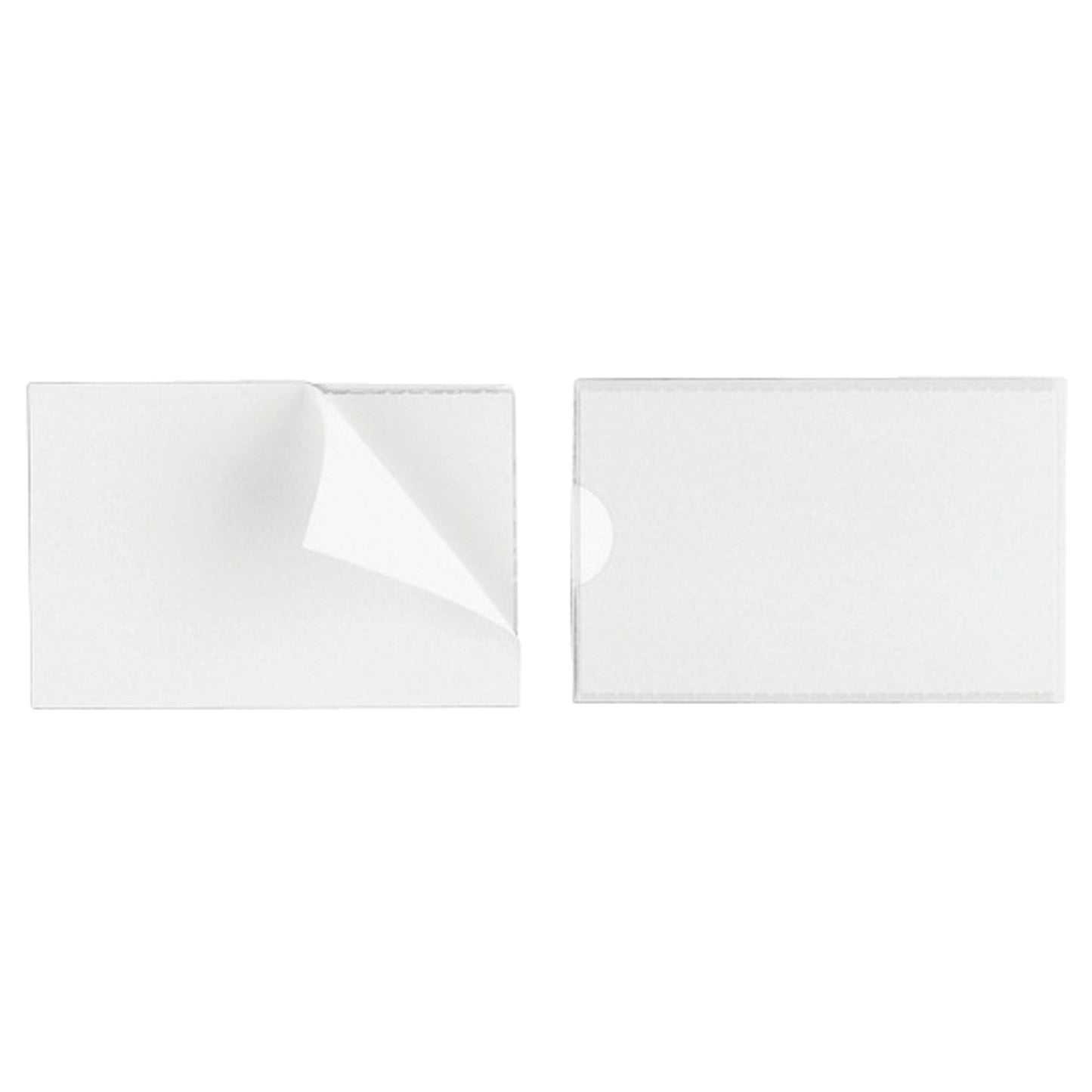 DURABLE Selbstklebetasche POCKETFIX® 9,3 x 6,2 cm (B x H) Polypropylen transparent 10 St./Pack.