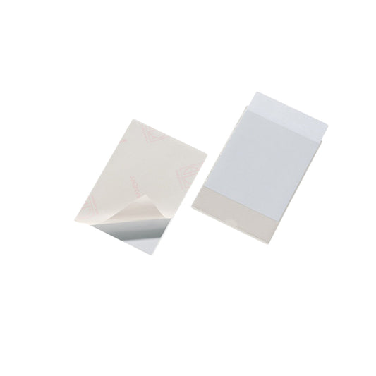 DURABLE Selbstklebetasche POCKETFIX® 15,2 x 10,9 cm (B x H) Polypropylen transparent 10 St./Pack.
