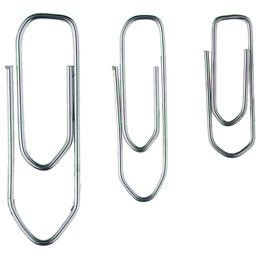 ALCO Büroklammer spitze Form 26mm Stahl, verzinkt metall 1.000 St./Pack.