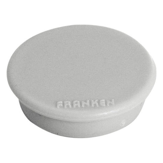 FRANKEN Magnet 13mm 0,1kg grau 10 St./Pack.