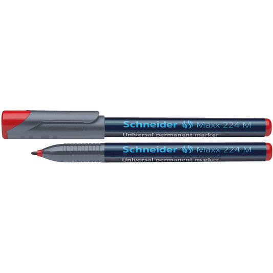 Schneider Folienstift Maxx 224 1mm rot nicht dokumentenecht