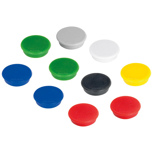 FRANKEN Magnet 38mm 2,5kg farbig sortiert 10 St./Pack.