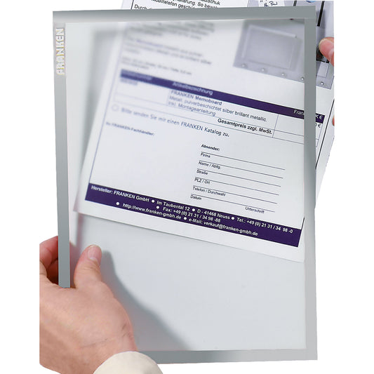 FRANKEN Dokumentenhalter Frame It X-tra!Line DIN A3 Hartfolie