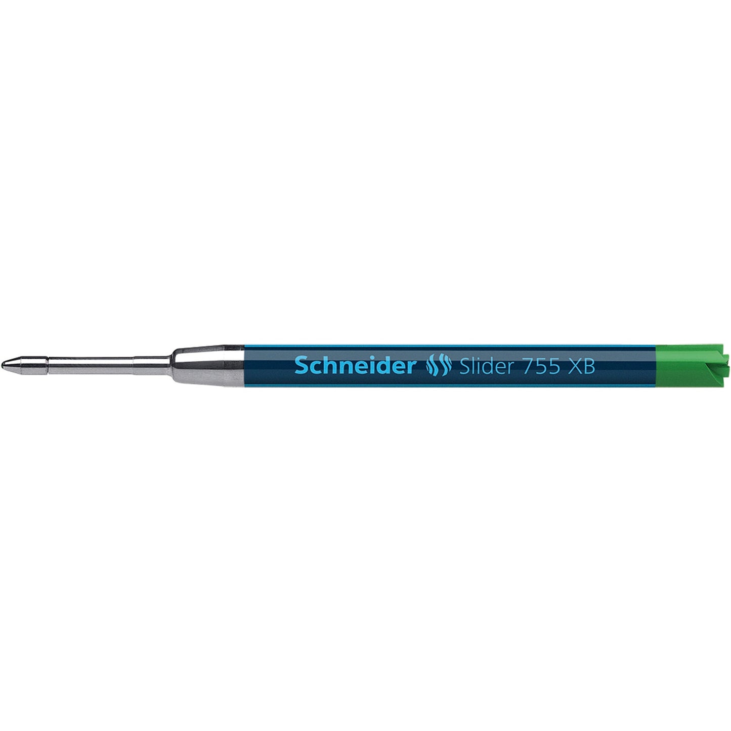 Schneider Kugelschreibermine Slider 755 Schneider Kugelschreiber Plug+Play-System 0,7mm XB grün G2 dokumentenecht