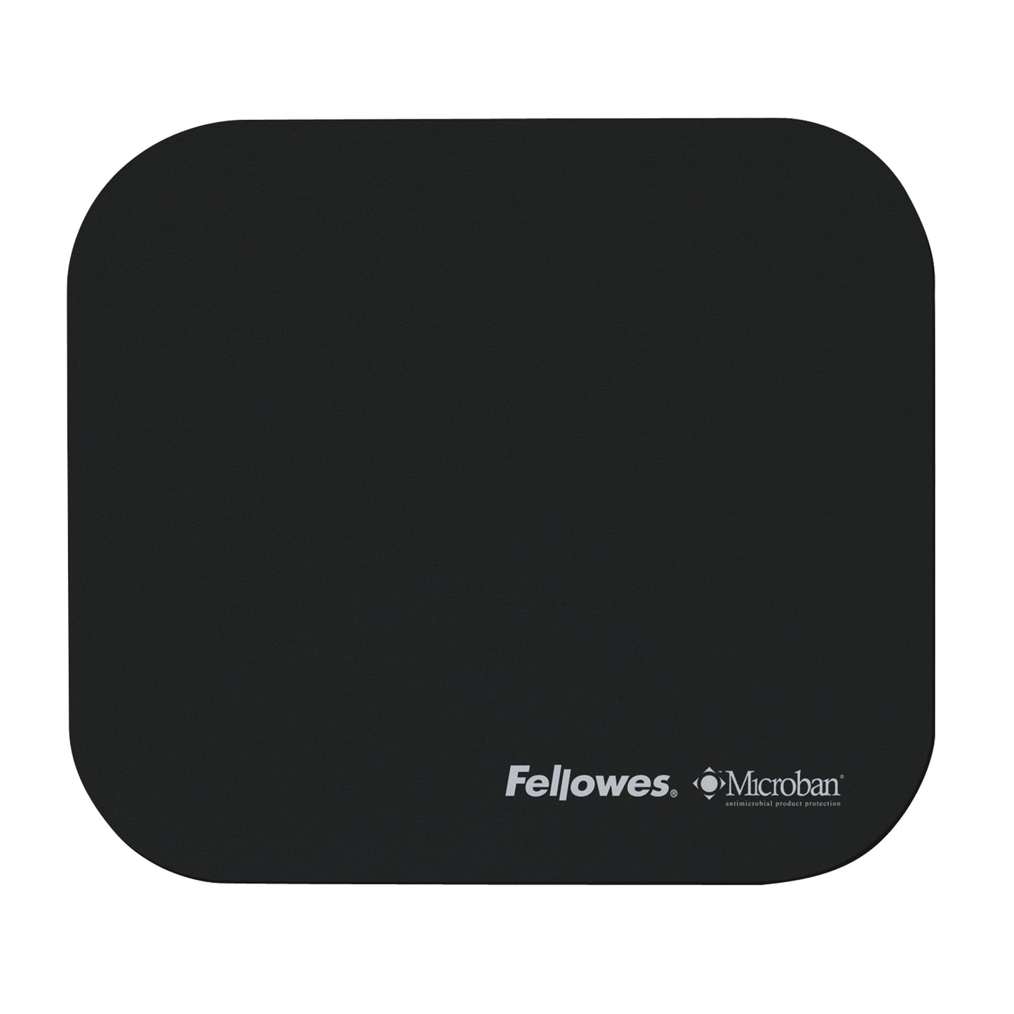 Fellowes® Mauspad Microban® 22,6 x 0,3 x 19,2 cm (B x H x T) Gummi schwarz