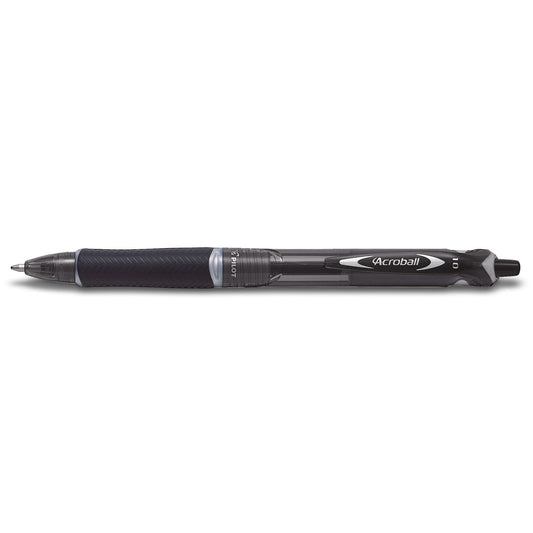 PILOT Kugelschreiber Acroball BeGreen 0,4mm M schwarz Mine auswechselbar dokumentenecht Schaftfarbe: schwarz